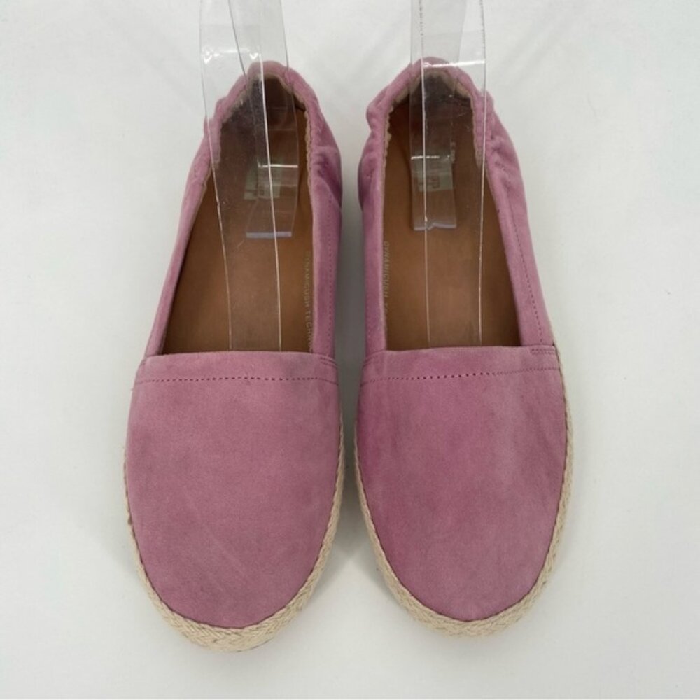 Fitflop pink suede espadrilles closed toe Size 6 - Picture 4 of 12